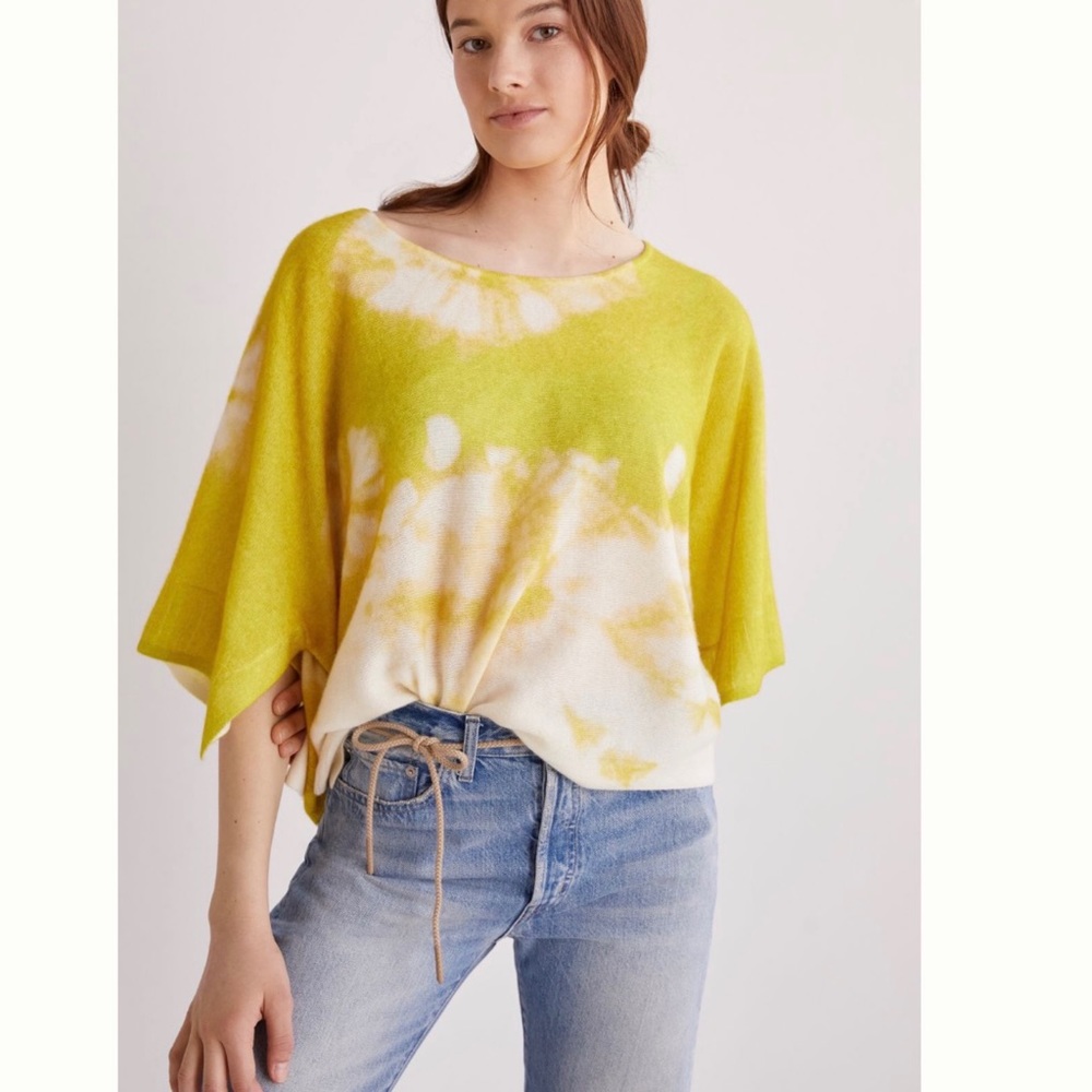 NWT Anthropologie 100% Luxe Cashmere Oversized Top Pullover Sweater size XS - Picture 3 of 10
